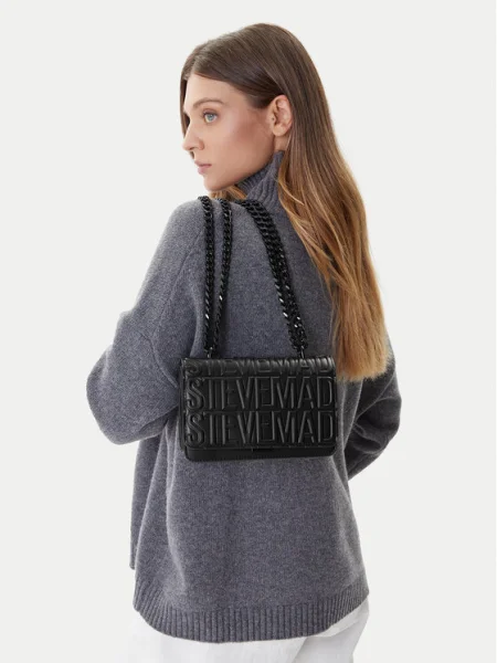 Geantă Steve Madden Bcarbon negru