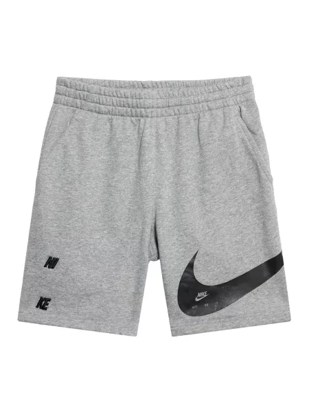 Nike Sportswear Hlače CLUB melange siva