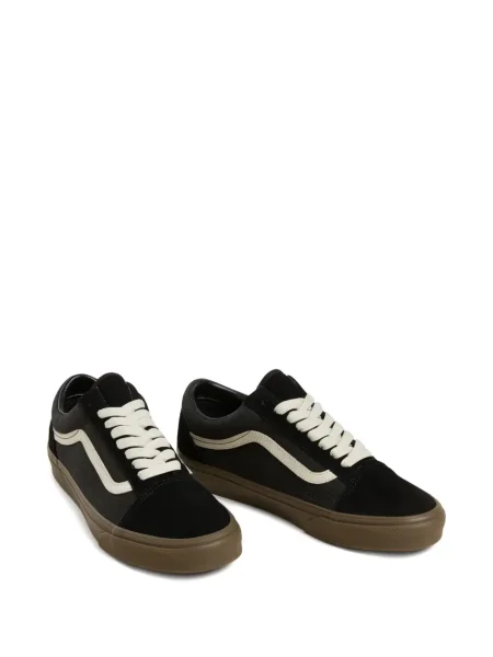 Sneakerși Vans Old Skool din canvas negru