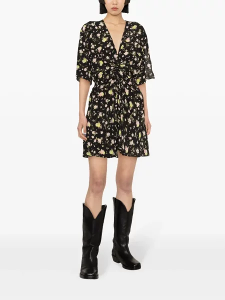 Gėlėtas raštuotas suknele Zadig&voltaire juoda