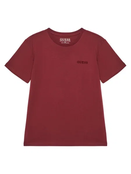 Guess Póló Bordó Regular Fit