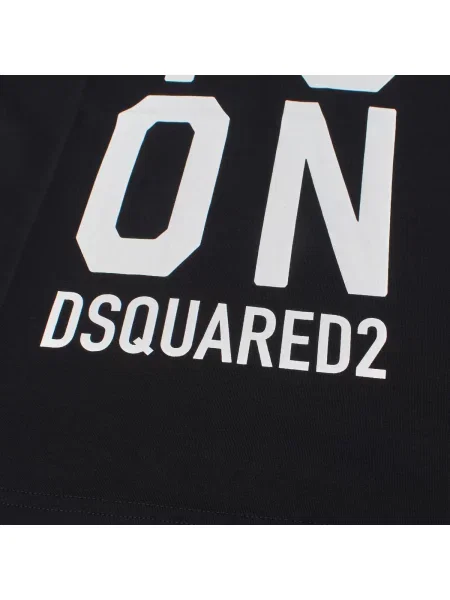 Tričko Dsquared čierna
