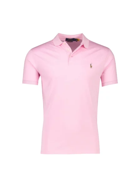 Koszulka polo Polo Ralph Lauren z krótkim rękawem różowa