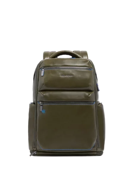 Rucsac Piquadro cu autograf verde
