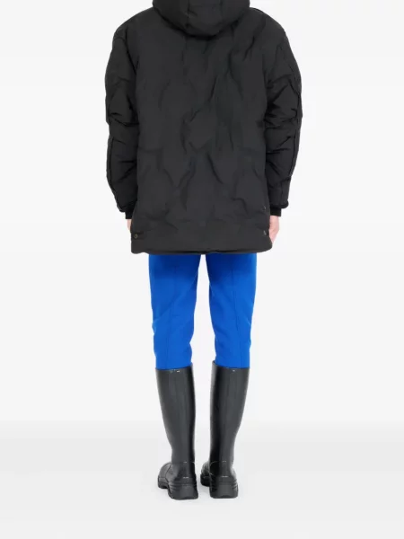 Geacă Maison Margiela cu glugă negru