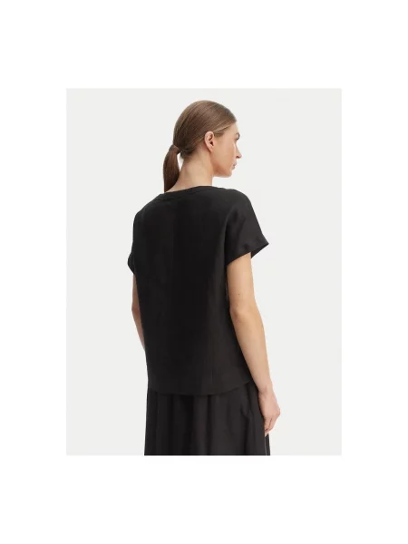 Blúzka Linea Emme Marella čierna