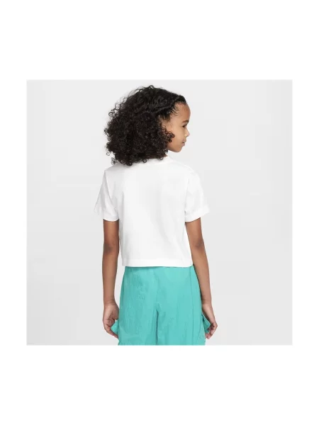 Tricou copii Nike alb