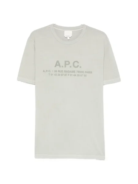 Tricou A.p.c. cu imagine gri