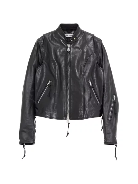 Geanta de piele Our Legacy negru