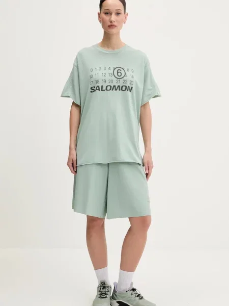 Футболка Maison Margiela бірюзовий