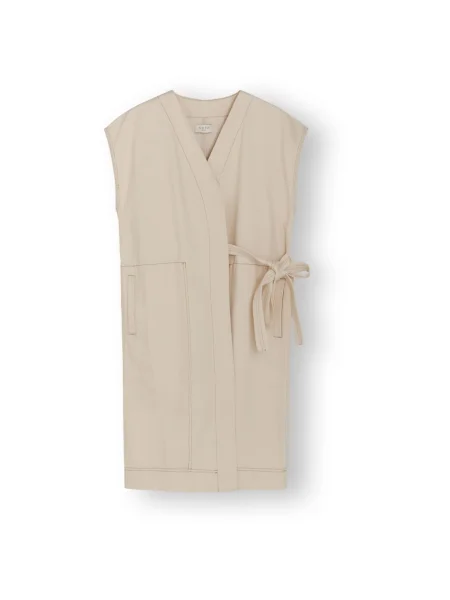 NORR Brezrokavnik Kim ecru