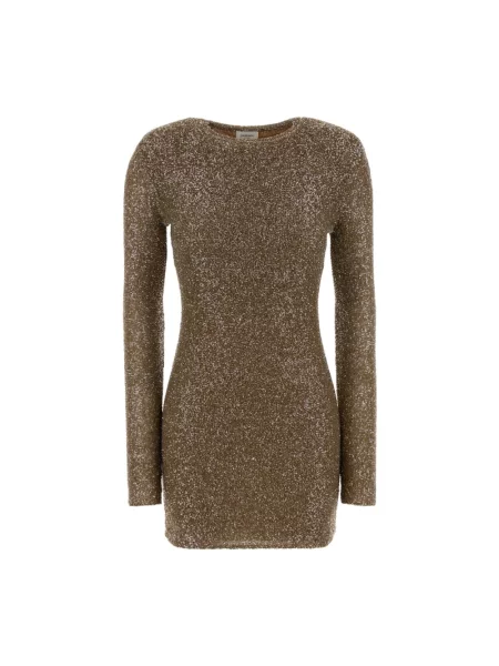 Sukienka Saint Laurent żółta