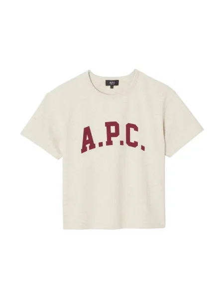 Koszulka A.p.c. beżowa