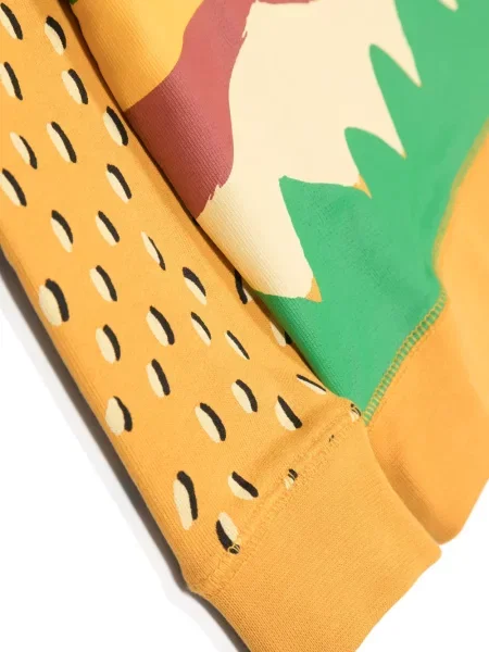 Bluza dziecięca Stella Mccartney pomarańczowa