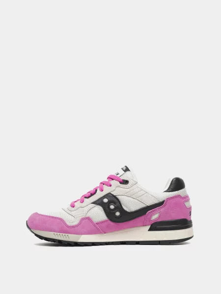 Замшевые повседневные кроссовки Saucony белые