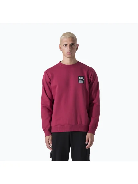 Мъжки суитшърт Everlast Neutrals Crewneck bordeaux винено червено