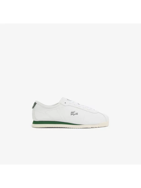 Lacoste Skórzane Sneakersy Club-Low biały