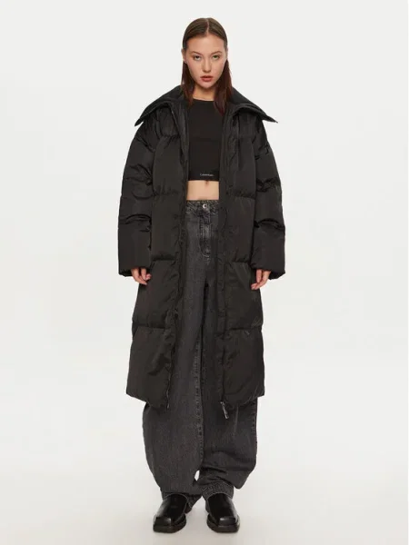 Calvin Klein Palton de iarnă negru