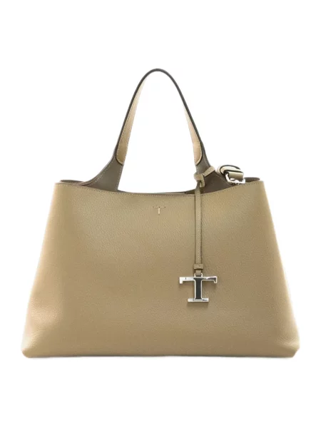 Top Tod's skórzany beżowy
