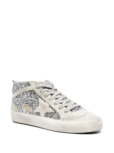 Kožené tenisky Golden Goose zlaté