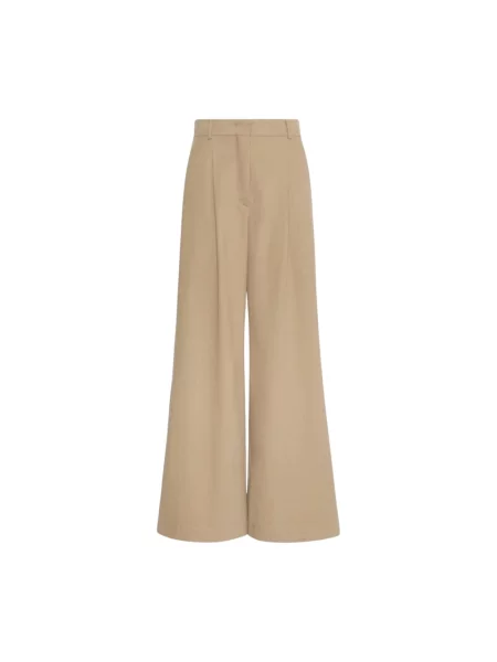 Spodnie Weekend Max Mara beżowe