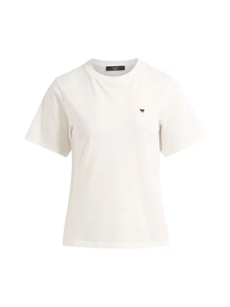 Weekend Max Mara T-Shirt Venaco biały