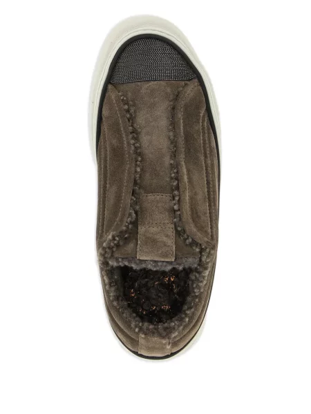 Sneakerși Brunello Cucinelli maro