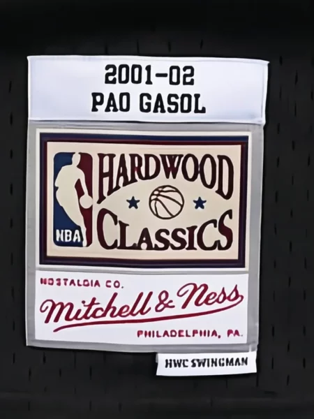 Vestă Mitchell & Ness din jerseu negru