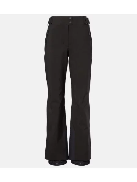 Jeździć na nartach spodnie Moncler Grenoble dzwony czarne