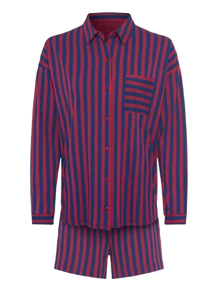 LSCN by LASCANA Pyžamo námornícka / lesného ovocia modrá