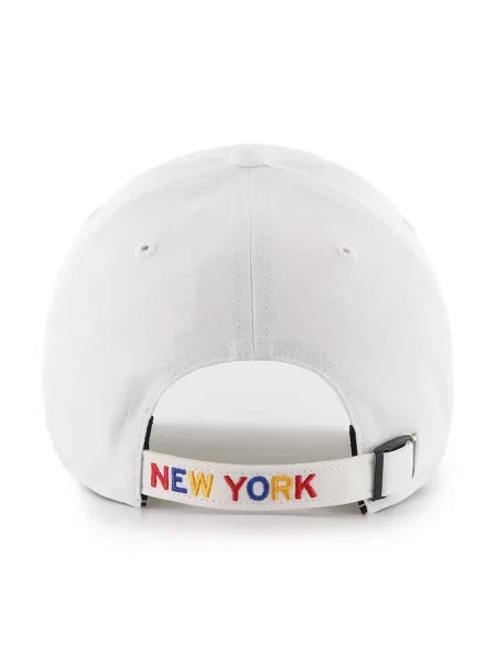 Бейсболка 47 brand MLB New York Yankees з аплікацією білий