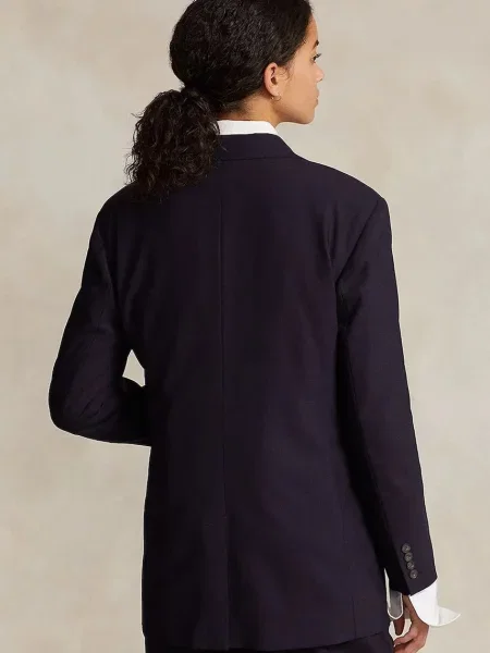 Μάλλινο σακάκι Polo Ralph Lauren RLXD SB ναυτικό μπλε