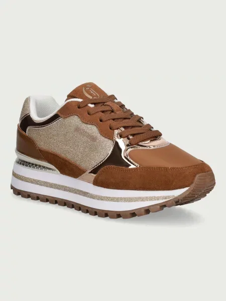 Just Cavalli sneakers boty hnědé