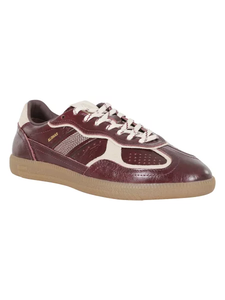 Sneakersy Alohas skórzane brązowe