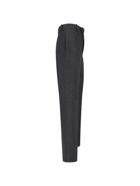 Pantaloni Jil Sander de lână gri