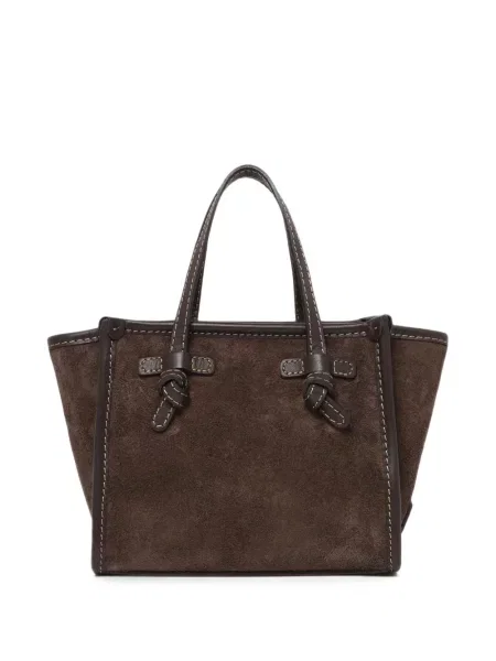 Geantă shopper Gianni Chiarini maro