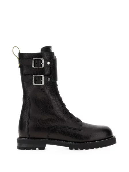 Botine Fendi din piele negru