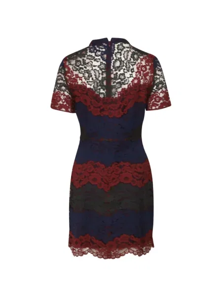 Rochie Sandro din dantelă de costum albastru