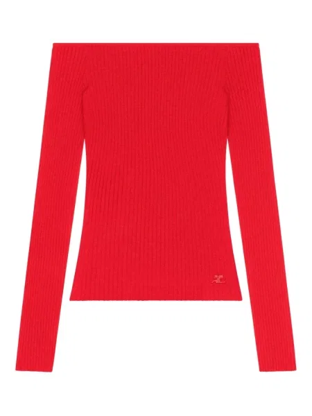 Top Courreges roșu