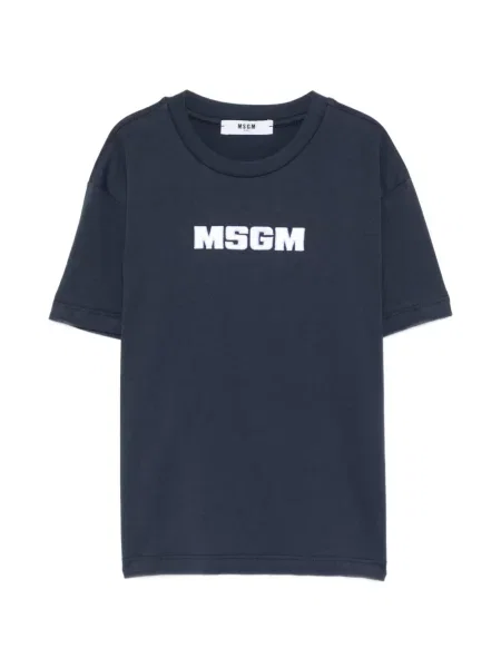 Koszulka dziecięca Msgm niebieska