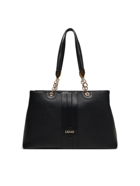 Geantă shopper Liu Jo negru