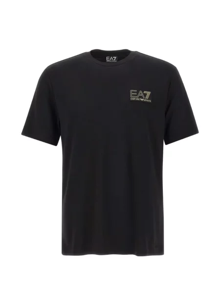 Tricou Ea7 Emporio Armani cu autograf negru