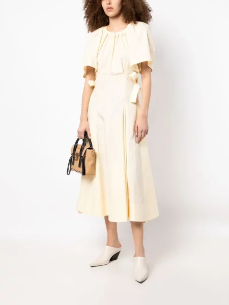 Trumpas midi suknelė 3.1 Phillip Lim su raukiniais