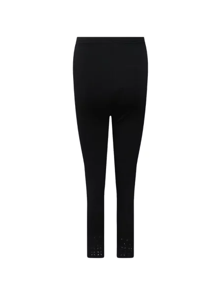 Pantaloni Ulla Johnson tricotate negru