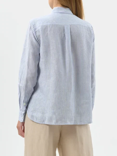 Рубашка Weekend Max Mara голубая