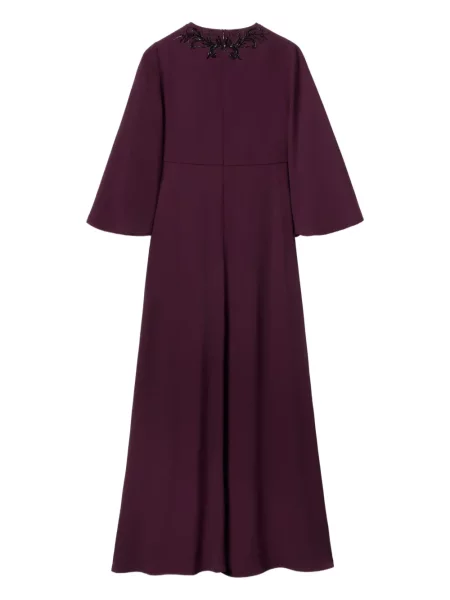 Rochie maxi La Doublej de costum roșu