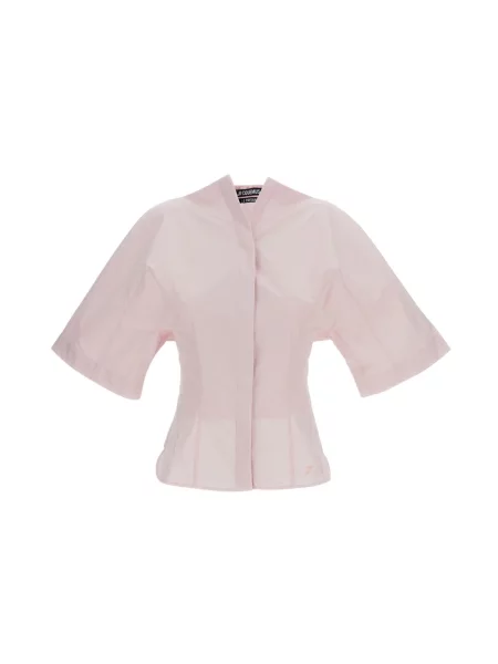 Bluzka Jacquemus różowa