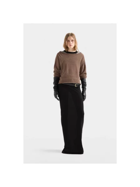 Sweter 7 For All Mankind brązowy