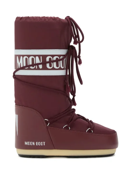 Botki dziecięce Moon Boot czerwone