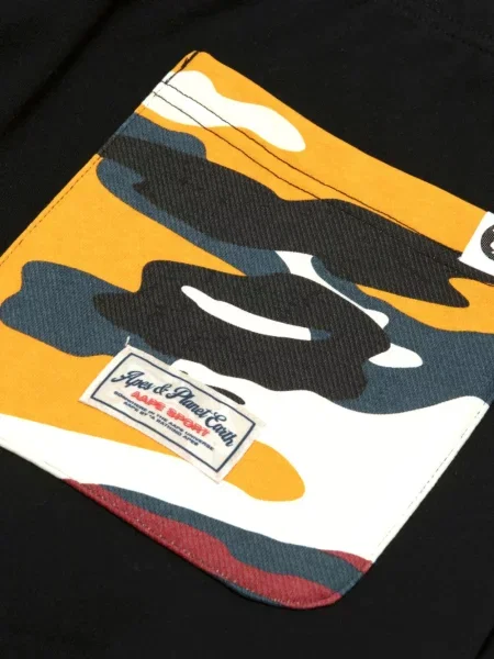Σορτς Aape By *a Bathing Ape® παραλλαγής μαύρο